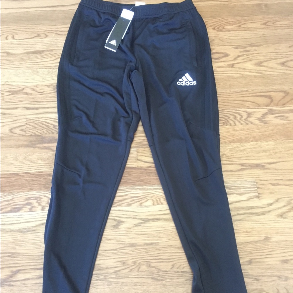 Black Adidas men’s athletic pants
